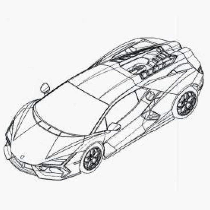 SUCESSOR DO LAMBORGHINI AVENTADOR ‘VAZOU’ NO REGISTRO DE PATENTES, foto 1