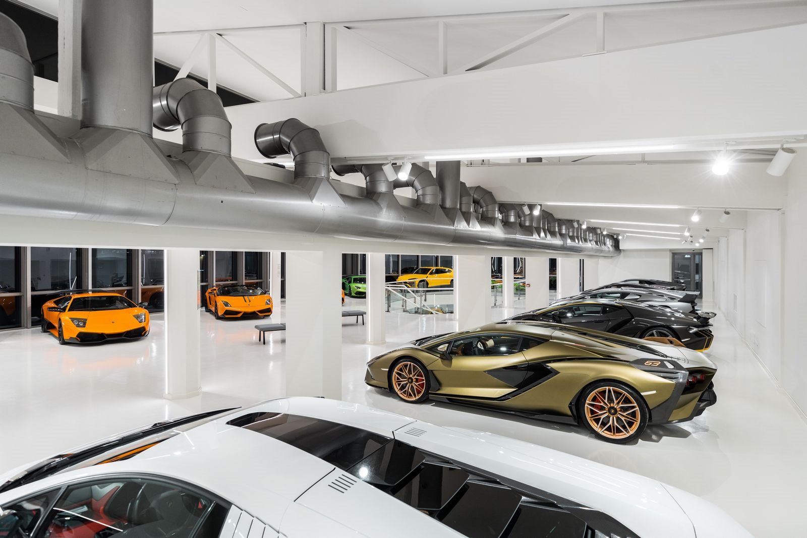 O REMODELADO MUSEU LAMBORGHINI REABRE PARA O 60º ANIVERSÁRIO, foto 5