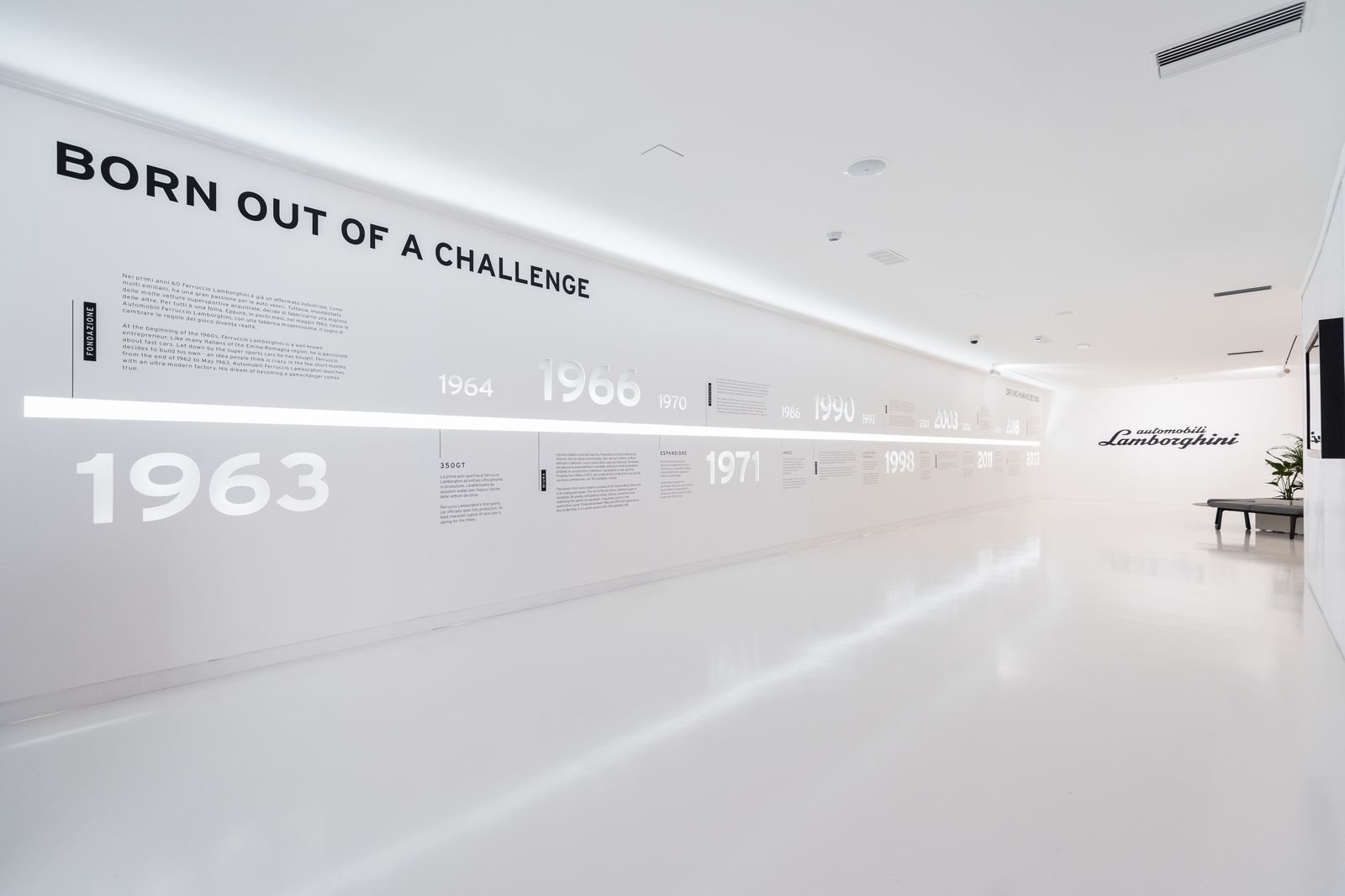 O REMODELADO MUSEU LAMBORGHINI REABRE PARA O 60º ANIVERSÁRIO, foto 13