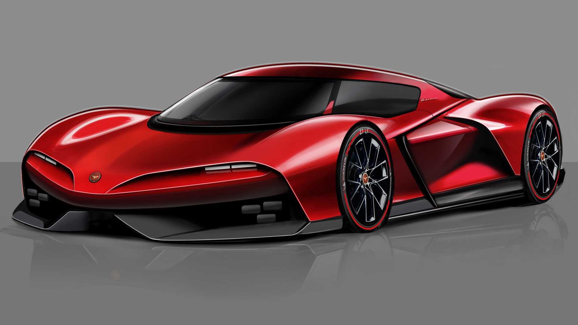 BIZZARRINI GIOTTO: MOTOR V12 ASPIRADO NATURALMENTE E DESIGN GIUGIARO, foto 1