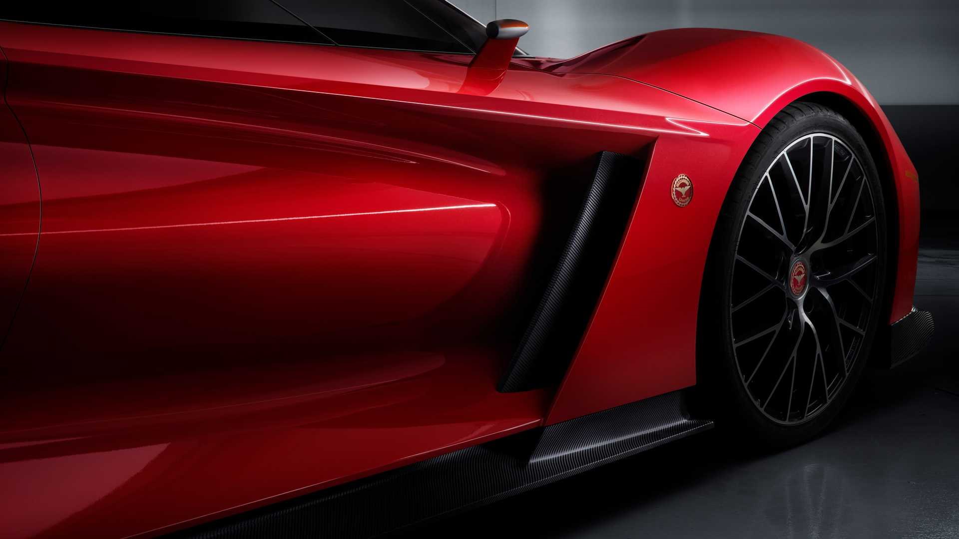 BIZZARRINI GIOTTO: MOTOR V12 ASPIRADO NATURALMENTE E DESIGN GIUGIARO, foto 3