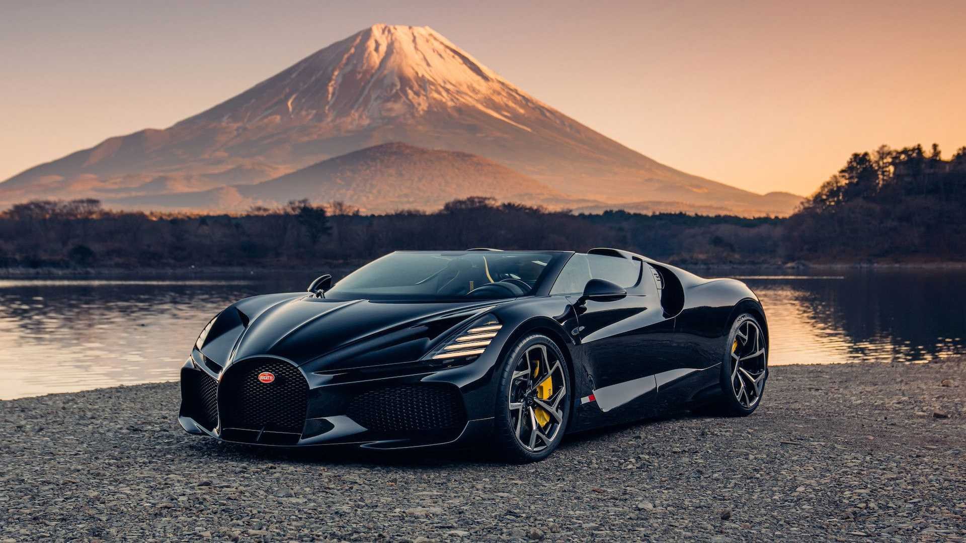 VEJA A BELEZA DO BUGATTI W16 MISTRAL VISITANDO TOKYO, foto 1