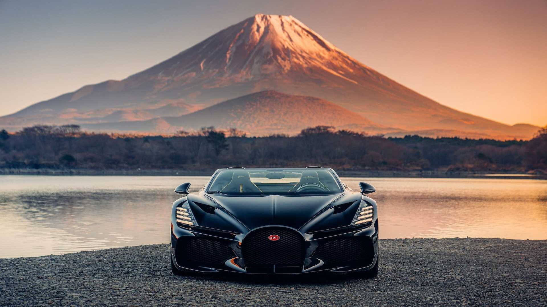 VEJA A BELEZA DO BUGATTI W16 MISTRAL VISITANDO TOKYO, foto 2