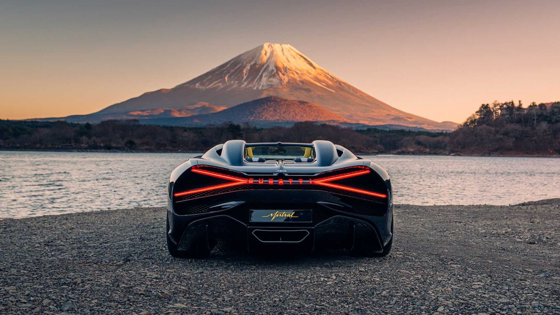VEJA A BELEZA DO BUGATTI W16 MISTRAL VISITANDO TOKYO, foto 3