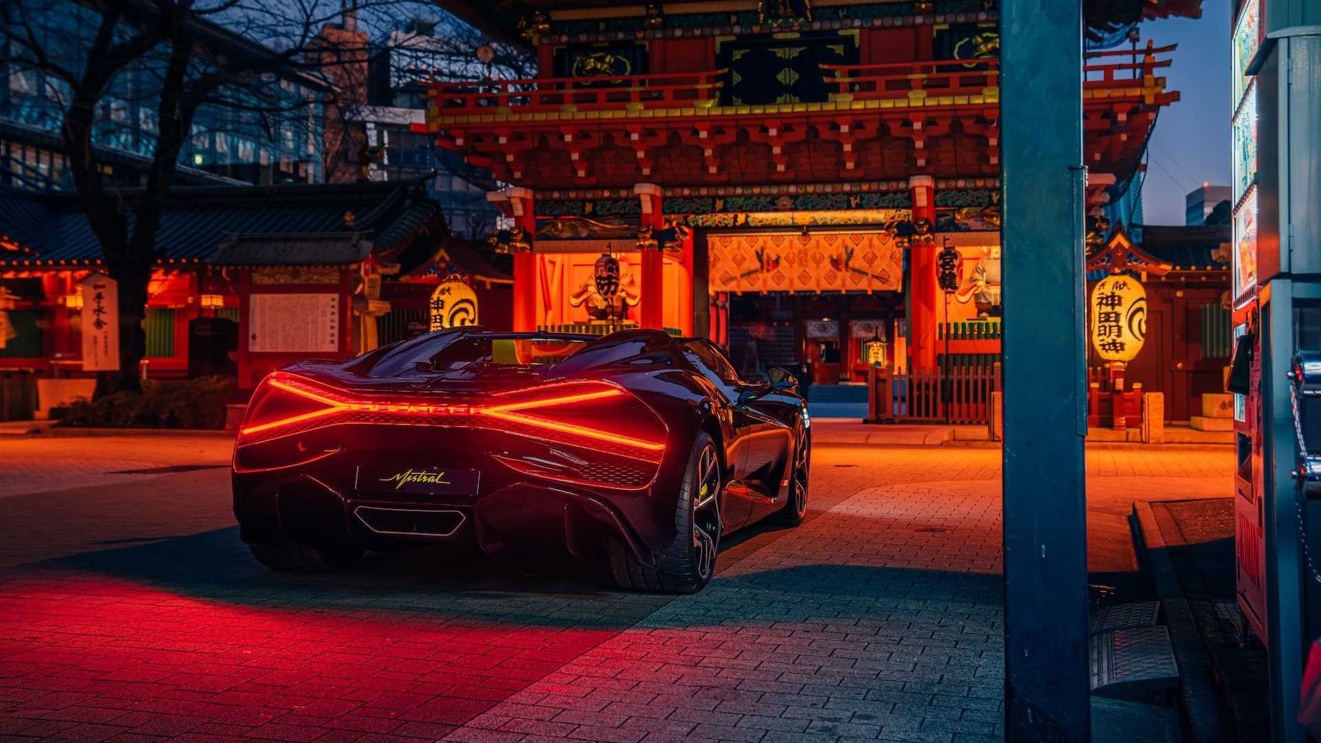 VEJA A BELEZA DO BUGATTI W16 MISTRAL VISITANDO TOKYO, foto 8