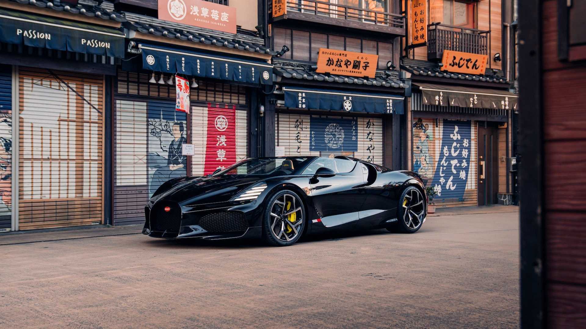 VEJA A BELEZA DO BUGATTI W16 MISTRAL VISITANDO TOKYO, foto 10