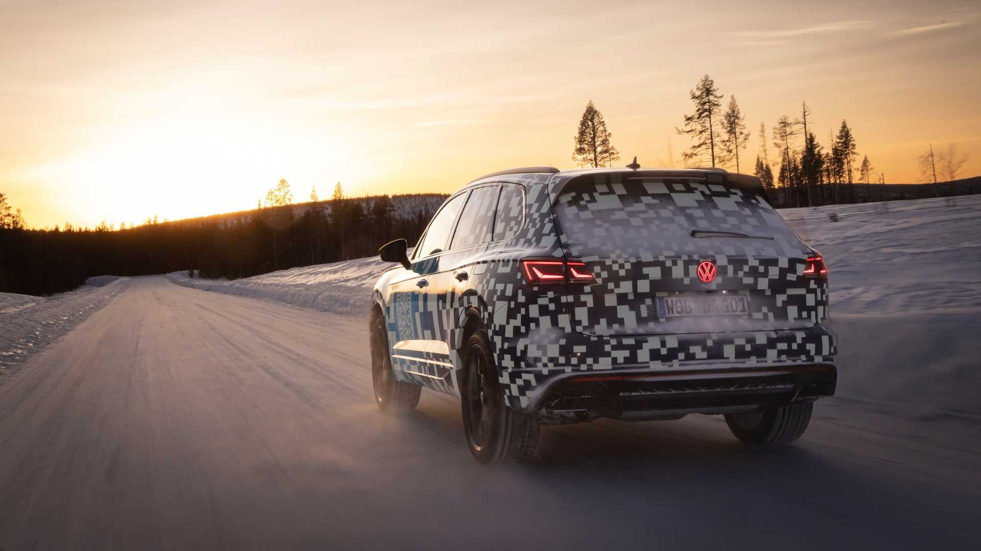 NOVO VOLKSWAGEN TOUAREG 2023 APARECE ANTES DE SUA APRESENTAÇÃO, foto 2