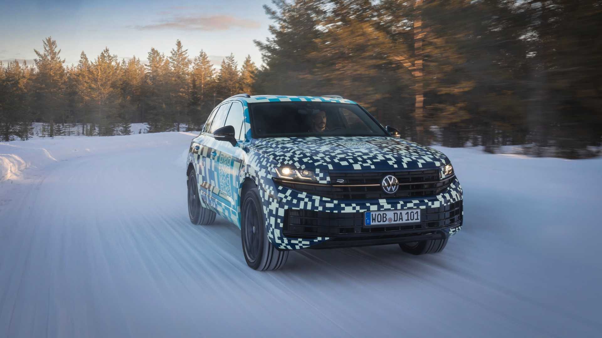 NOVO VOLKSWAGEN TOUAREG 2023 APARECE ANTES DE SUA APRESENTAÇÃO, foto 4