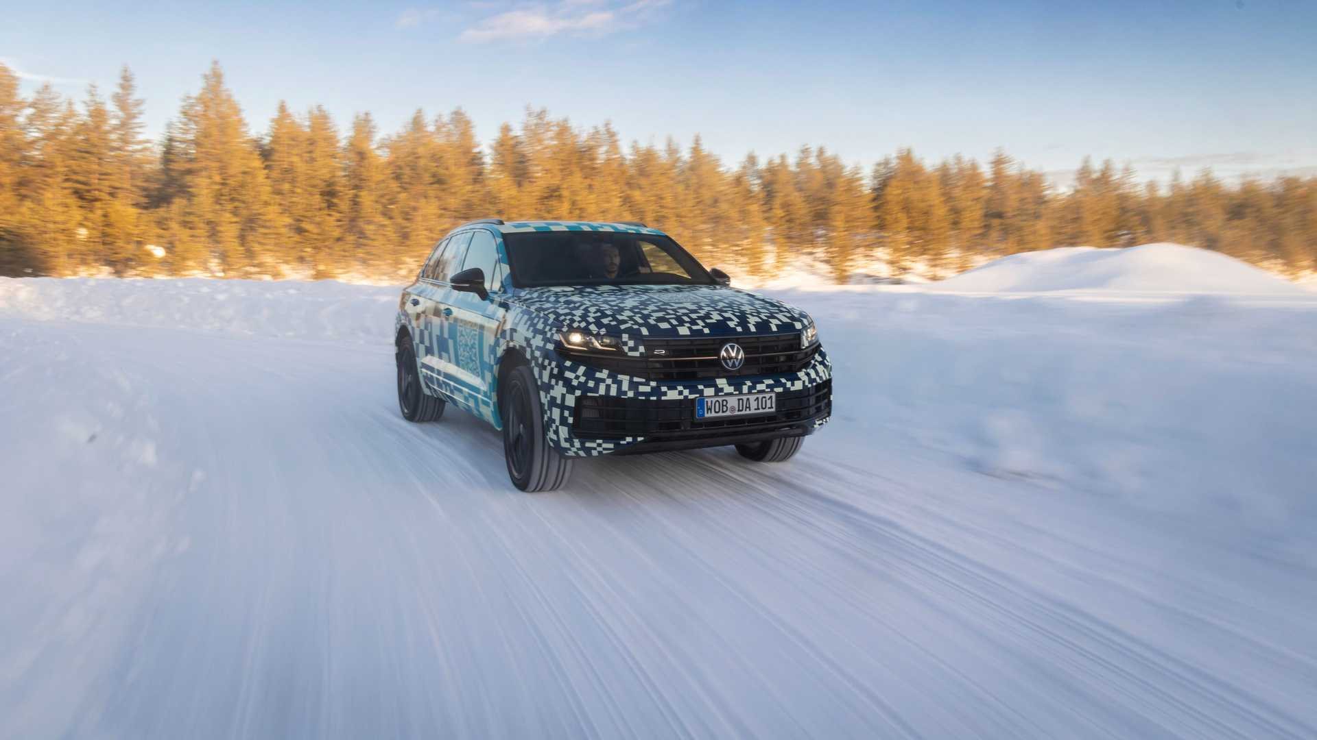 NOVO VOLKSWAGEN TOUAREG 2023 APARECE ANTES DE SUA APRESENTAÇÃO, foto 6