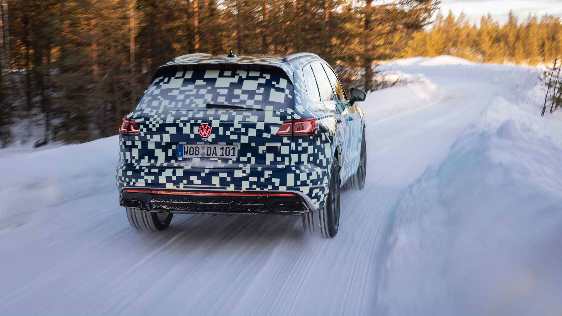 NOVO VOLKSWAGEN TOUAREG 2023 APARECE ANTES DE SUA APRESENTAÇÃO, foto 7