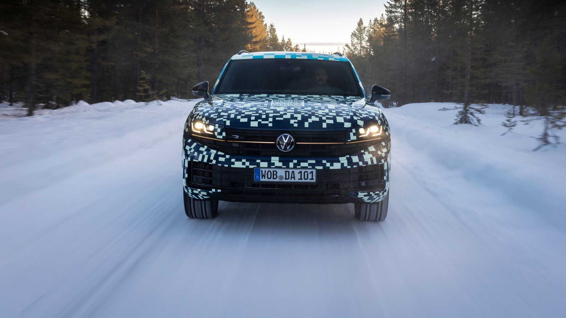 NOVO VOLKSWAGEN TOUAREG 2023 APARECE ANTES DE SUA APRESENTAÇÃO, foto 8