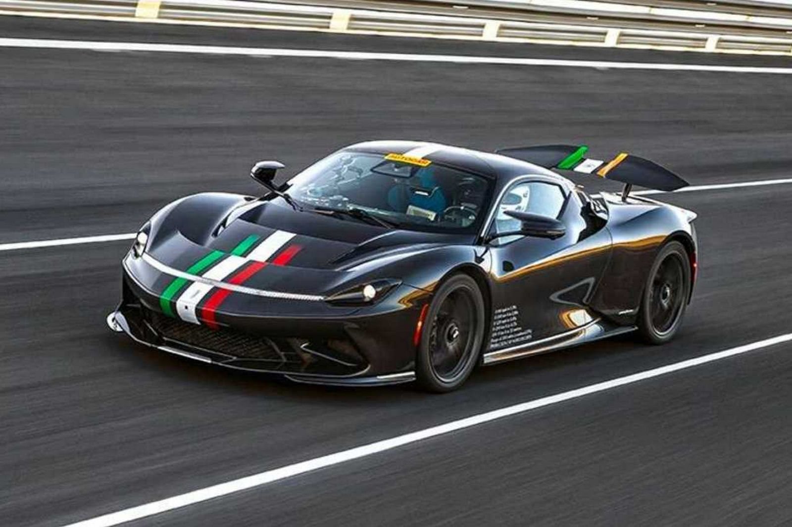 PININFARINA BATTISTA ESTABELECE UM NOVO RECORDE MUNDIAL NO QUARTO DE MILHA, foto 2