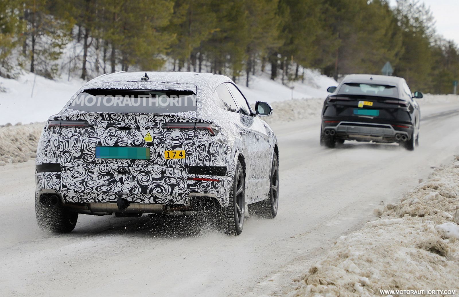 LAMBORGHINI URUS PHEV APARECE EM FOTOS FLAGRANTES COM UMA NOVA FRENTE, foto 12