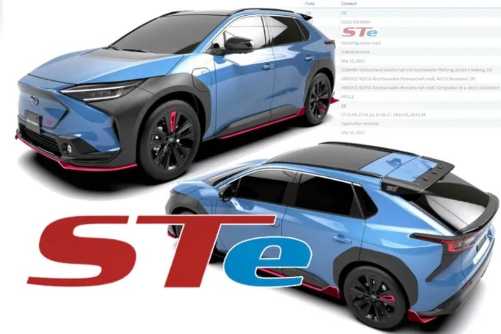 STe: ASSIM SE CHAMARÁ A FUTURA DIVISÃO ELÉTRICA E ESPORTIVA DA SUBARU, foto 2