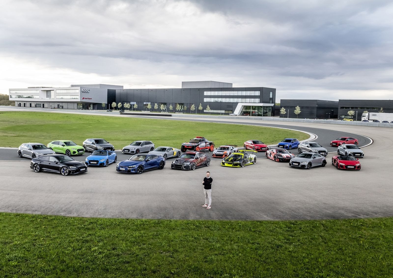 INÍCIO ESPECIAL EM NÜRBURGRING PARA A CELEBRAÇÃO DO 40º ANIVERSÁRIO DA AUDI SPORT GMBH, foto 33