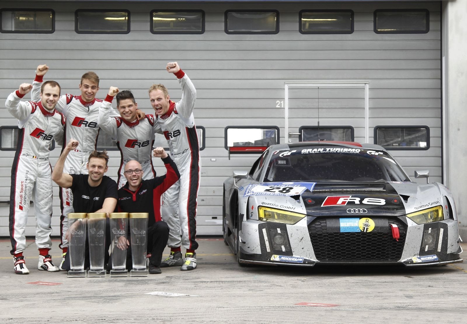 INÍCIO ESPECIAL EM NÜRBURGRING PARA A CELEBRAÇÃO DO 40º ANIVERSÁRIO DA AUDI SPORT GMBH, foto 96