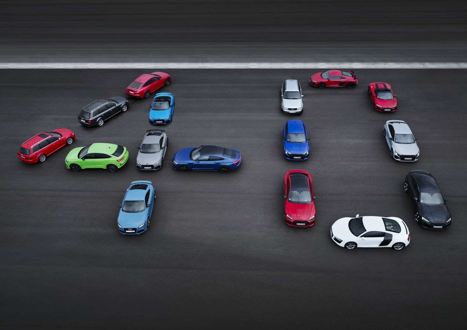 INÍCIO ESPECIAL EM NÜRBURGRING PARA A CELEBRAÇÃO DO 40º ANIVERSÁRIO DA AUDI SPORT GMBH, foto 98