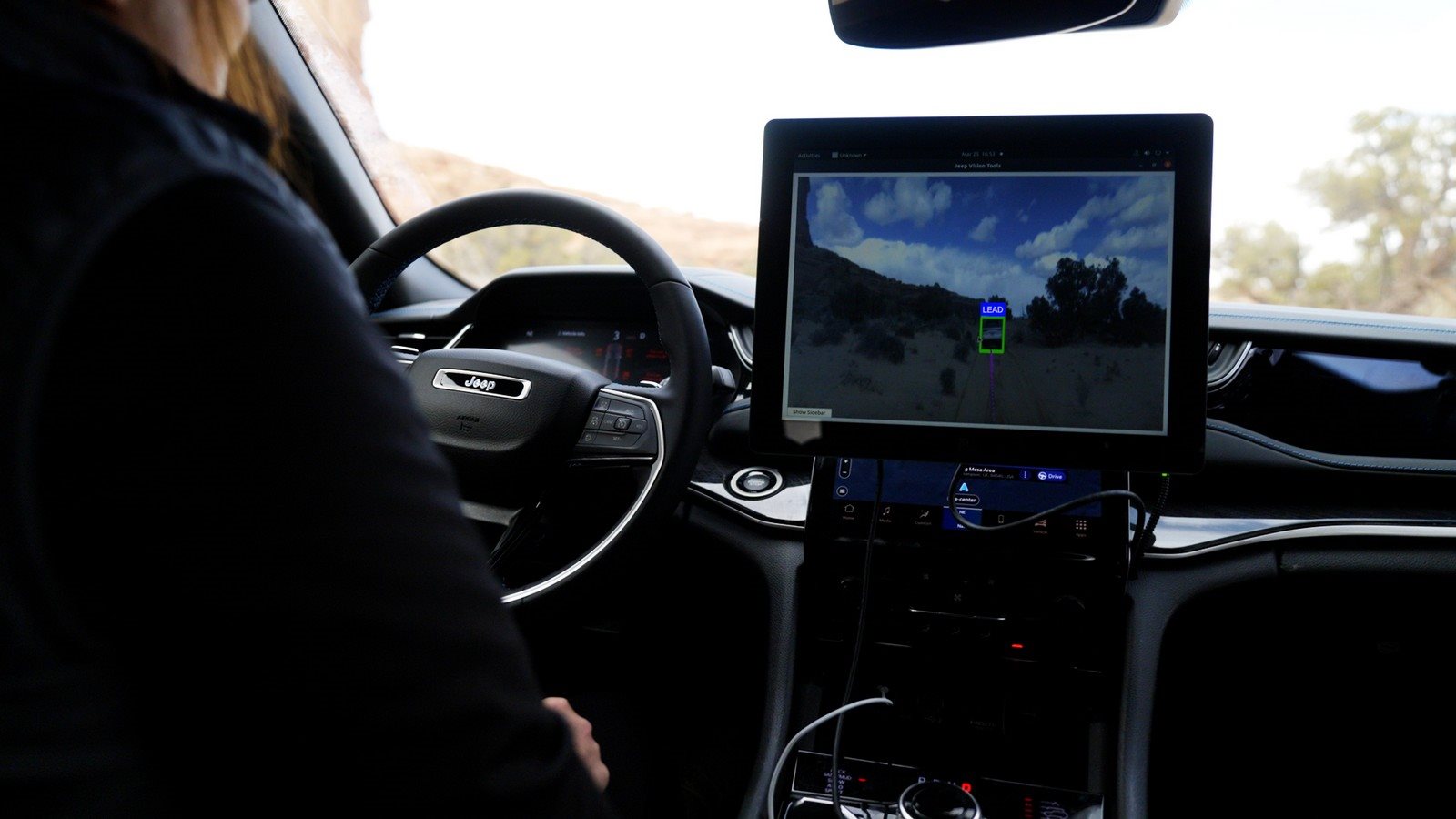 JEEP APRESENTA UMA PRÉVIA DE SUA AVANÇADA IA E TECNOLOGIA DE CONDUÇÃO AUTÔNOMA OFF-ROAD, foto 3