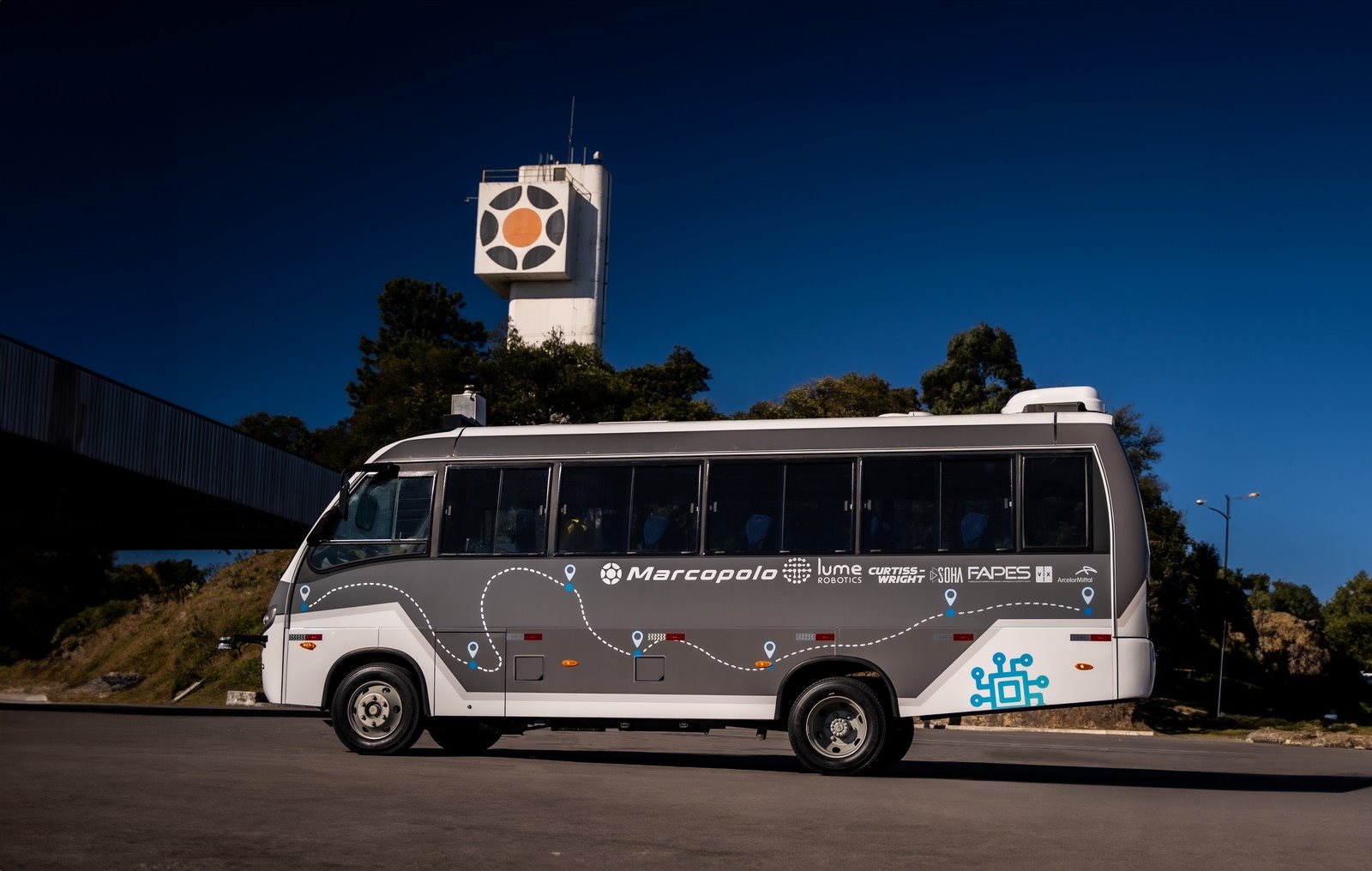 MARCOPOLO APRESENTA PRIMEIRO PROTÓTIPO DE MICRO-ÔNIBUS AUTÔNOMO DA AMÉRICA DO SUL, foto 3
