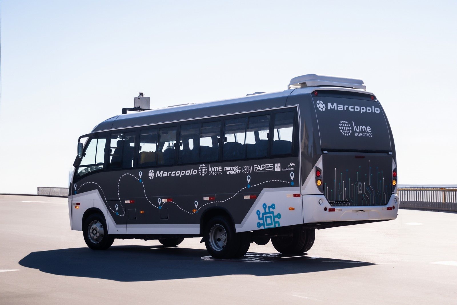 MARCOPOLO APRESENTA PRIMEIRO PROTÓTIPO DE MICRO-ÔNIBUS AUTÔNOMO DA AMÉRICA DO SUL, foto 4