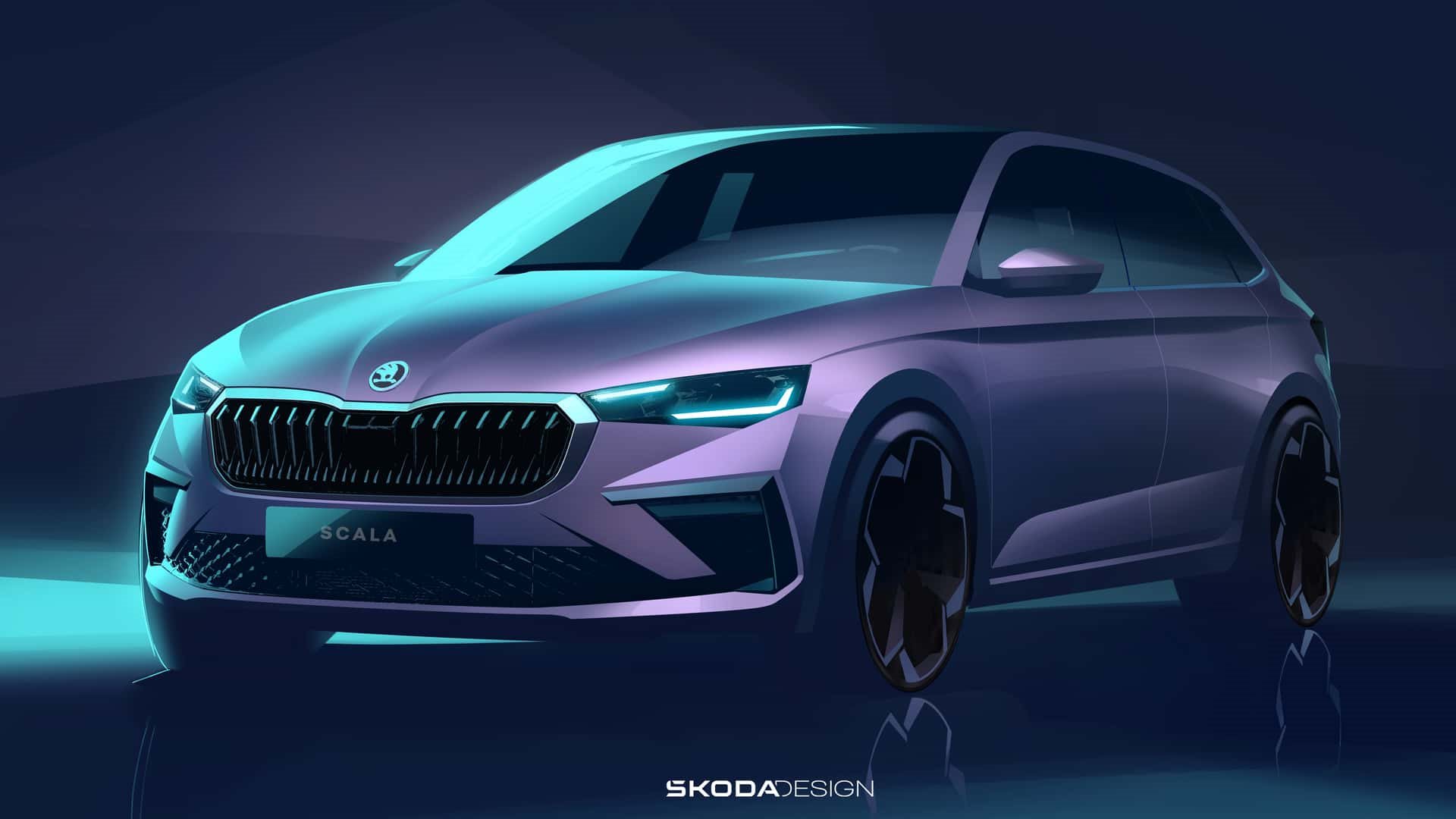OS SKODA SCALA E KAMIK RESTYLING SURGEM EM TEASER ANTES DE SUA ESTREIA, foto 3