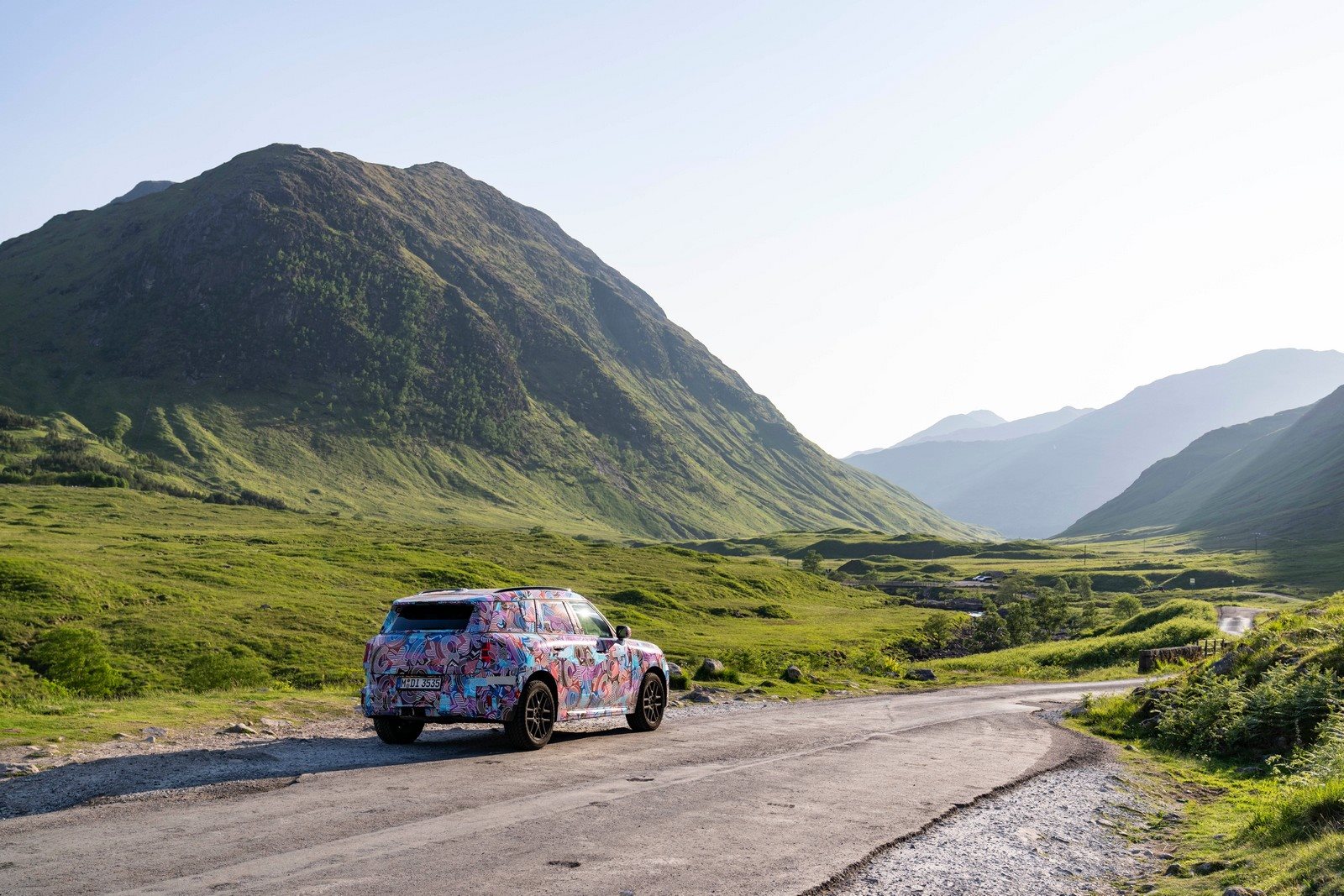 MINI COUNTRYMAN DE PRÓXIMA GERAÇÃO ATRAVÉS DOS HIGHLANDS DA ESCÓCIA, foto 2