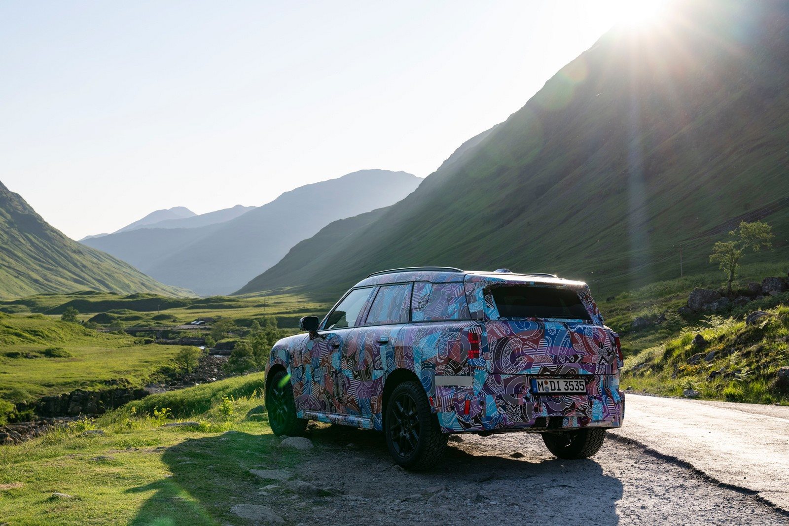 MINI COUNTRYMAN DE PRÓXIMA GERAÇÃO ATRAVÉS DOS HIGHLANDS DA ESCÓCIA, foto 3