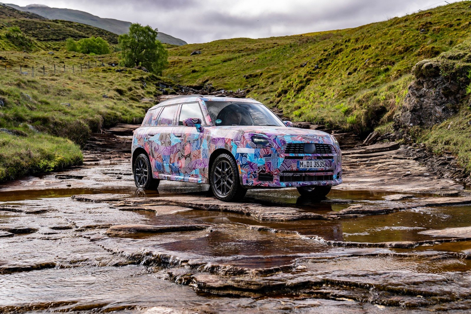 MINI COUNTRYMAN DE PRÓXIMA GERAÇÃO ATRAVÉS DOS HIGHLANDS DA ESCÓCIA, foto 68