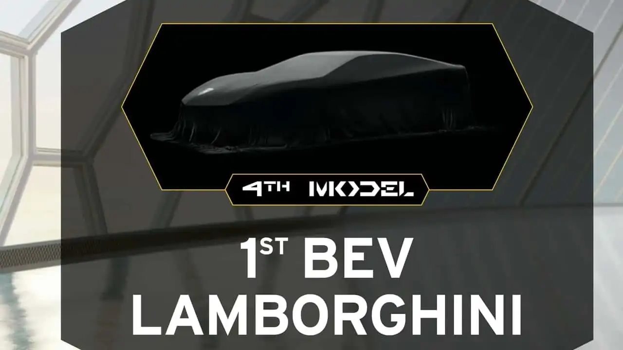 LAMBORGHINI CONFIRMA SEU PRIMEIRO CARRO ELÉTRICO PARA 2028, foto 1