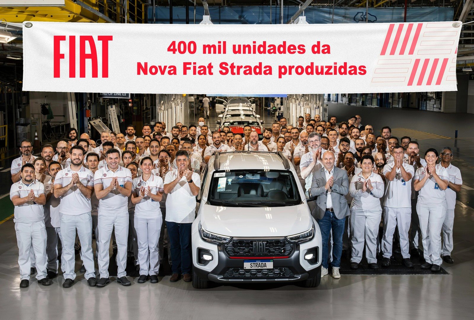 NOVA FIAT STRADA ATINGE A MARCA DE 400 MIL UNIDADES PRODUZIDAS, foto 1