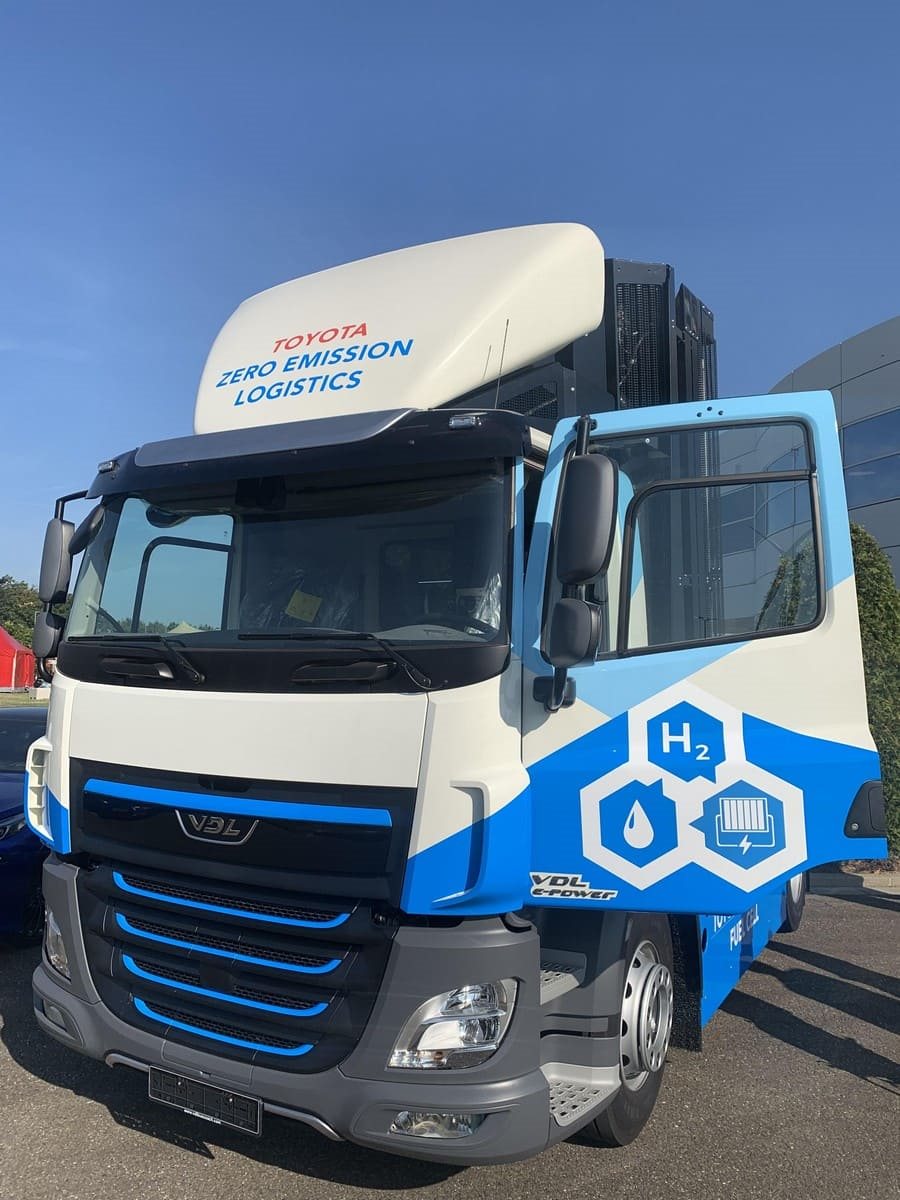 VDL GROEP APRESENTA UM CAMINHÃO DE CÉLULA DE COMBUSTÍVEL PARA A LOGÍSTICA EUROPEIA DA TOYOTA, foto 2