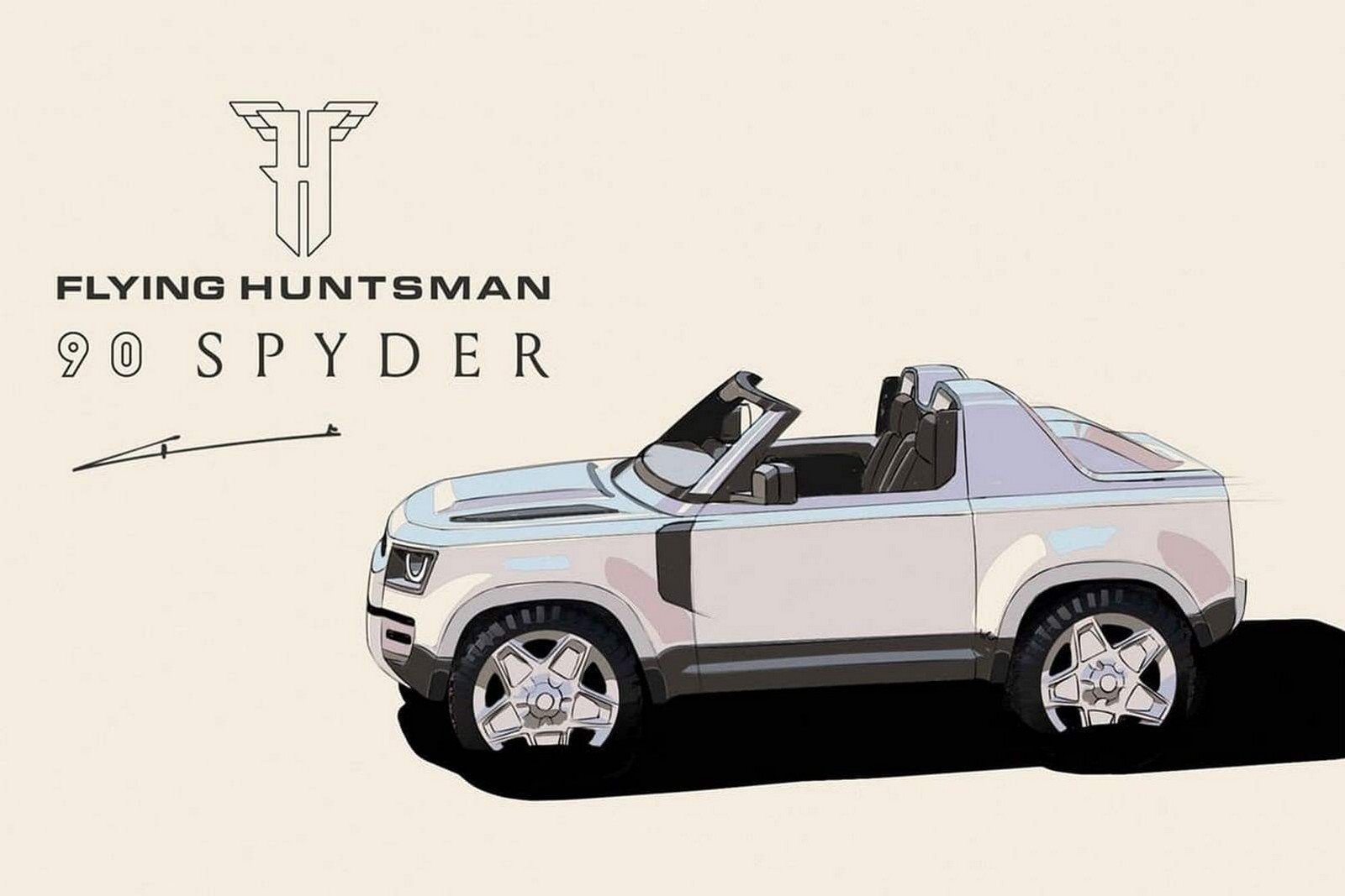 FLYING HUNTSMAN 90 SPYDER: UM LAND ROVER DEFENDER 90 MUITO ESPECIAL, foto 4