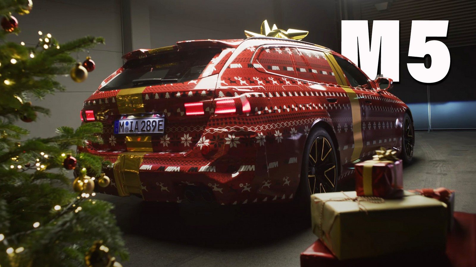 NOVO BMW M5 TOURING APARECE COMO PRESENTE DE NATAL, foto 2