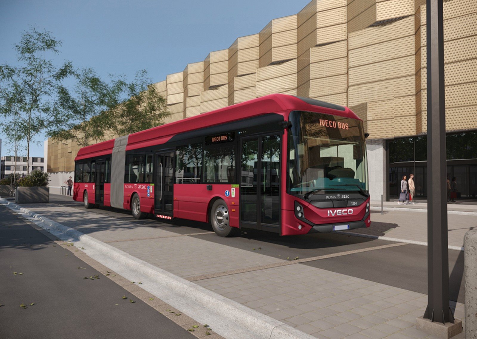 IVECO BUS FORNECE 411 ÔNIBUS ELÉTRICOS PARA A ATAC EM ROMA, foto 1