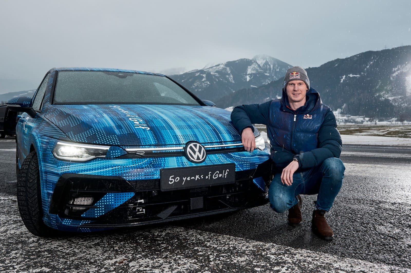 ICE RACE IN ZELL AM SEE: VOLKSWAGEN OFERECE UMA PRIMEIRA OLHADA NO NOVO GOLF R, foto 4