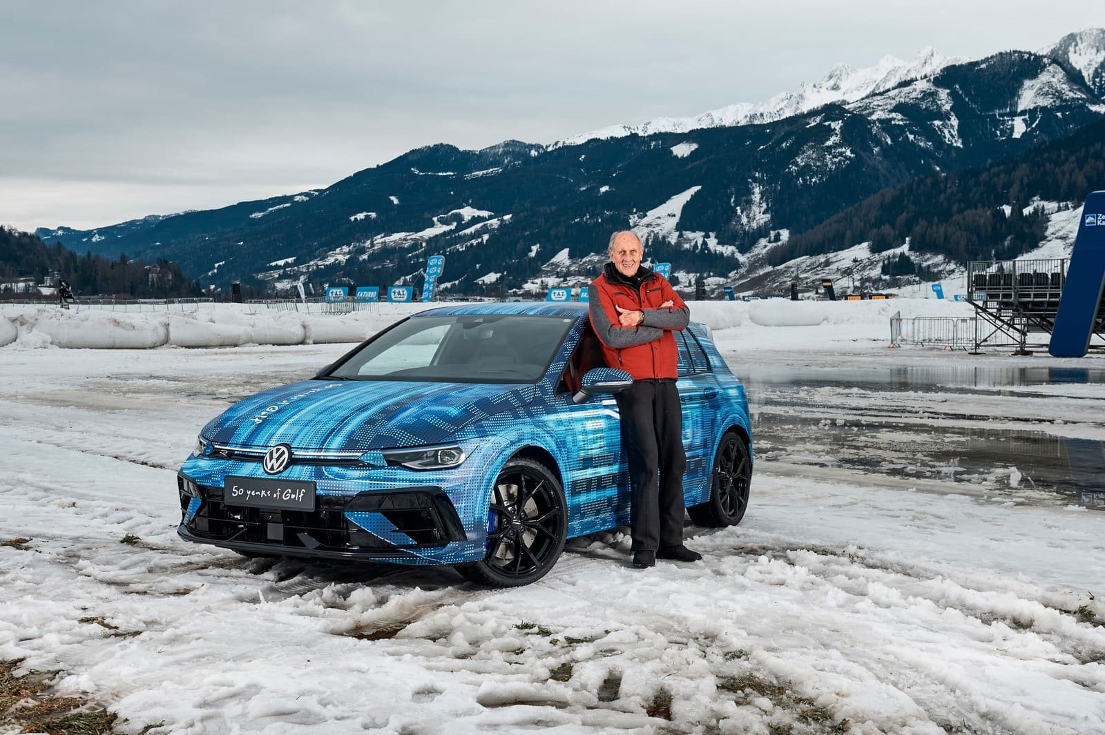 ICE RACE IN ZELL AM SEE: VOLKSWAGEN OFERECE UMA PRIMEIRA OLHADA NO NOVO GOLF R, foto 5