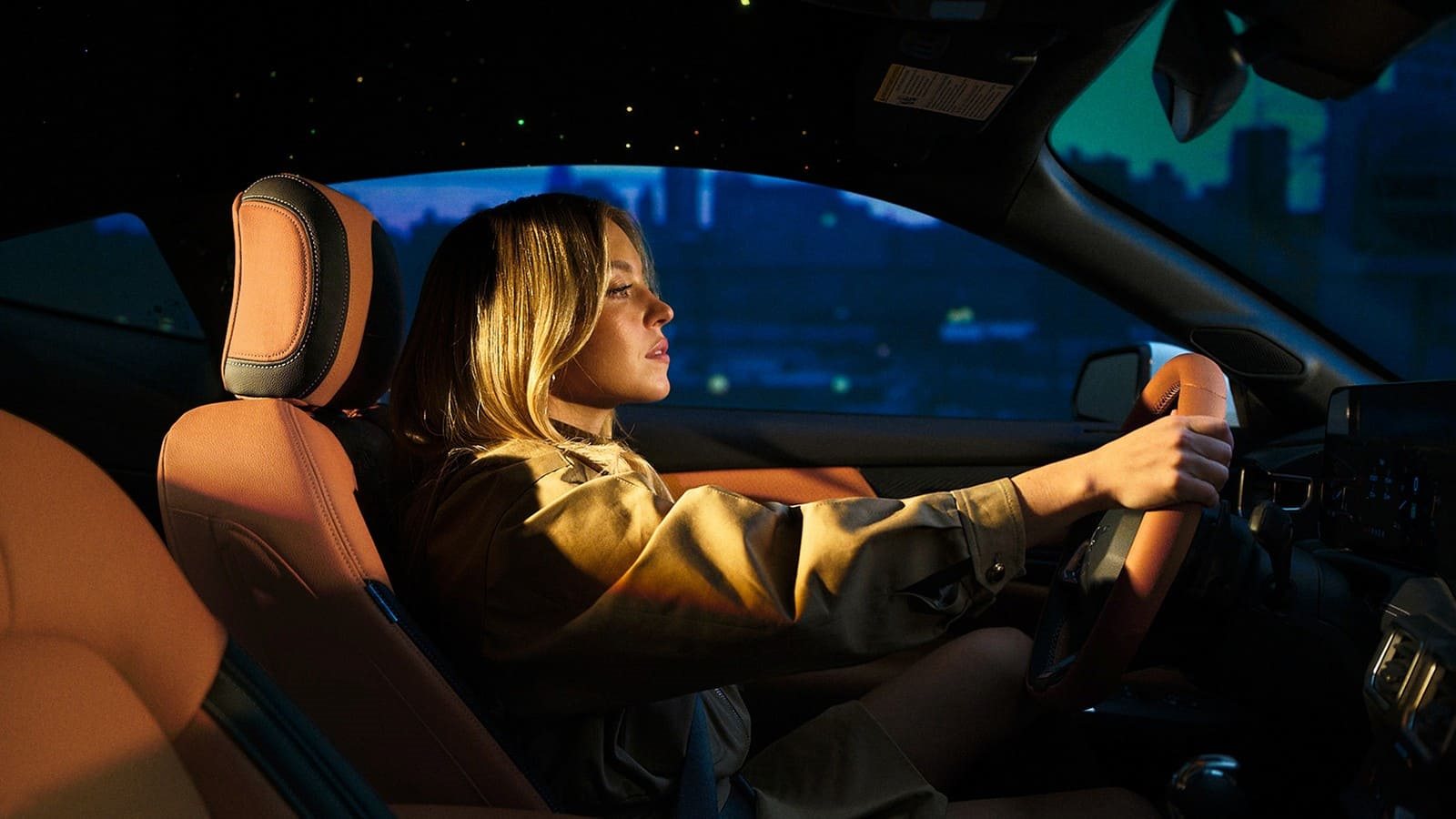 FORD CRIA MUSTANG GT 2024 DOS SONHOS PERSONALIZADO PELA ATRIZ SYDNEY SWEENEY, foto 5