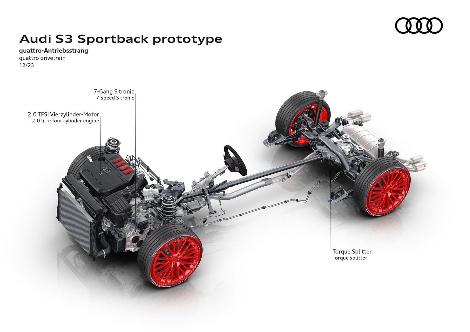 UMA NOVA DIMENSÃO: O AUDI S3 PROTOTYPE OFERECE UM AVANÇO DA ATUALIZAÇÃO DO MODELO, foto 25