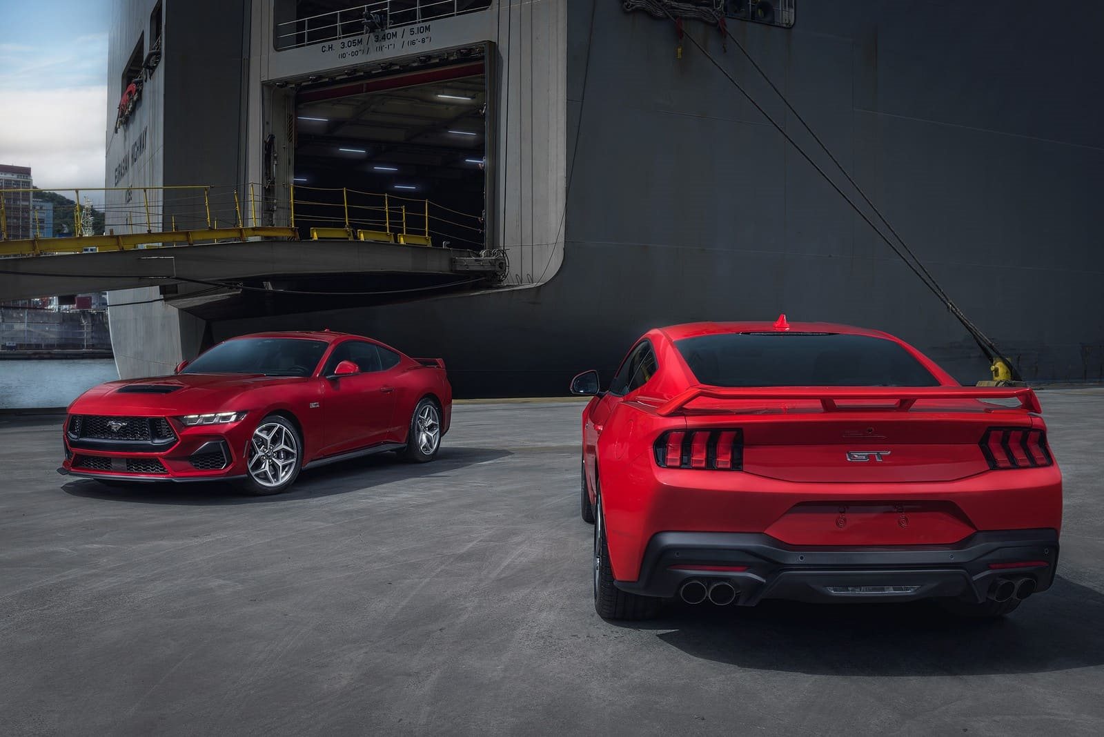 PRIMEIRAS UNIDADES DO NOVO FORD MUSTANG GT 2024 DESEMBARCAM NO BRASIL, foto 2
