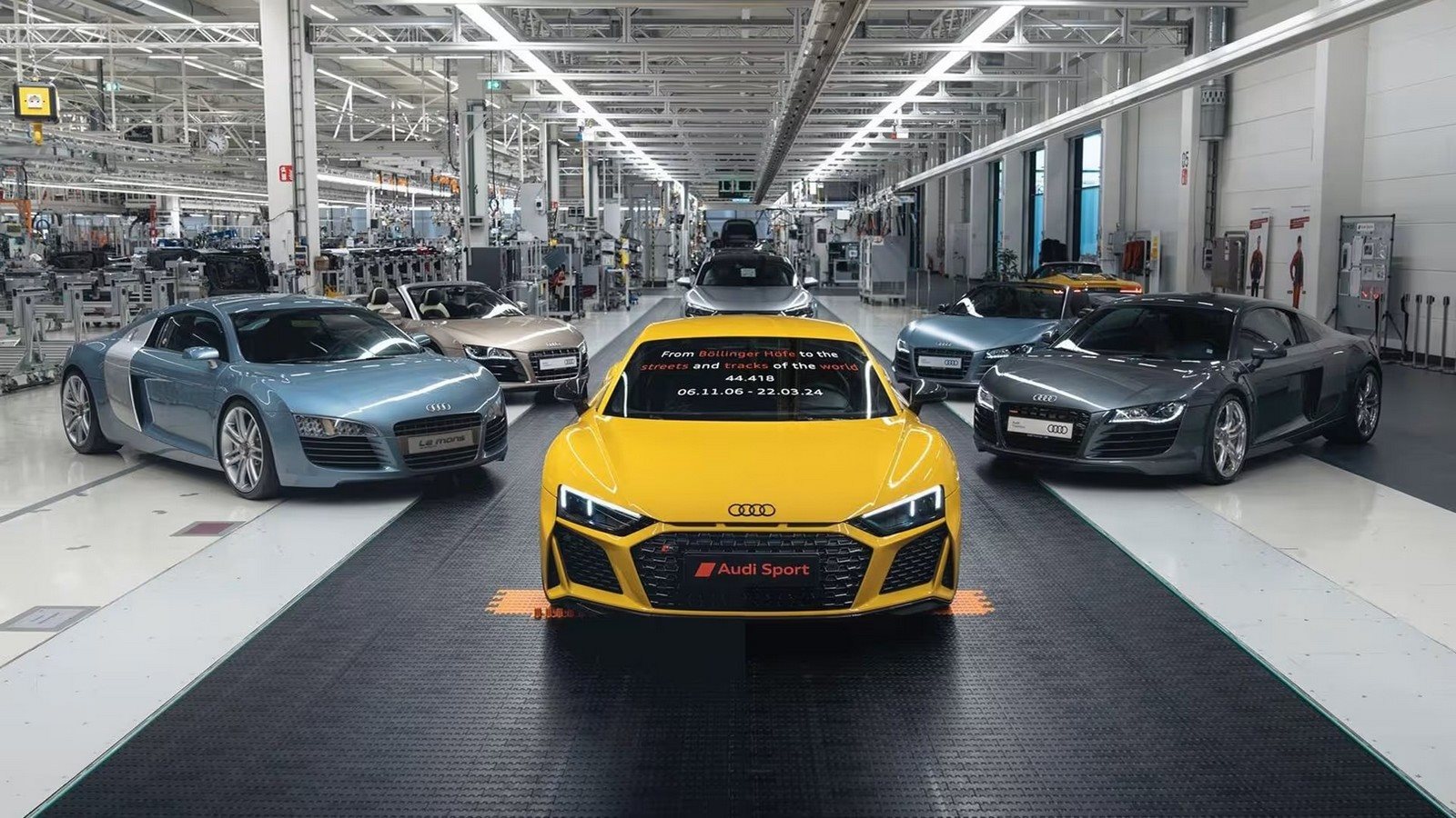 AUDI R8 ESTÁ OFICIALMENTE FORA DE LINHA, foto 1