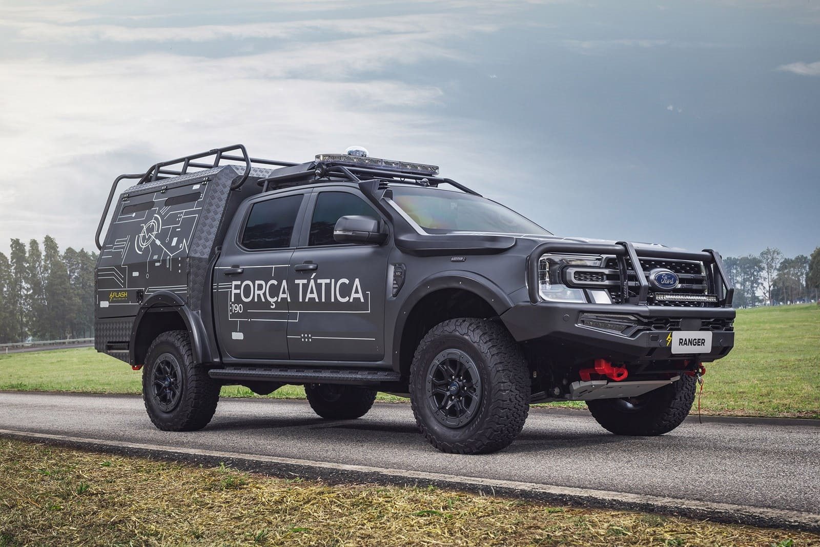 FORD PRO EXIBE RANGER E TRANSIT EM VERSÕES DE POLÍCIA NA FEIRA LAAD 2024, foto 1