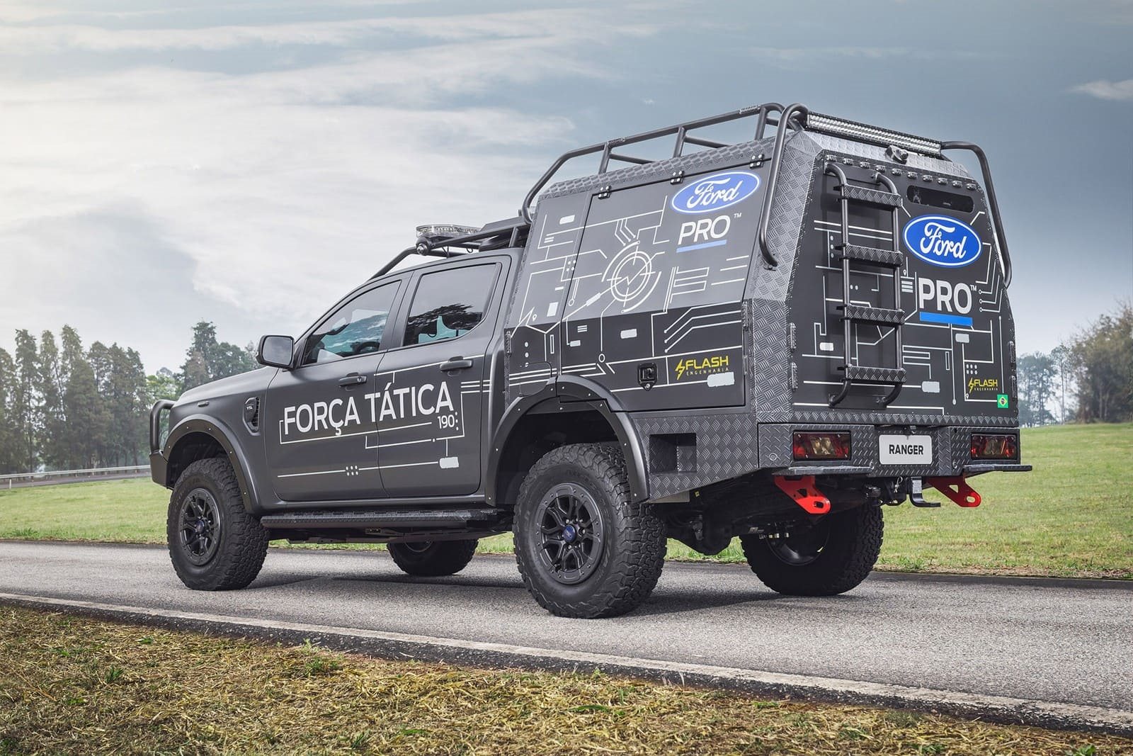 FORD PRO EXIBE RANGER E TRANSIT EM VERSÕES DE POLÍCIA NA FEIRA LAAD 2024, foto 2