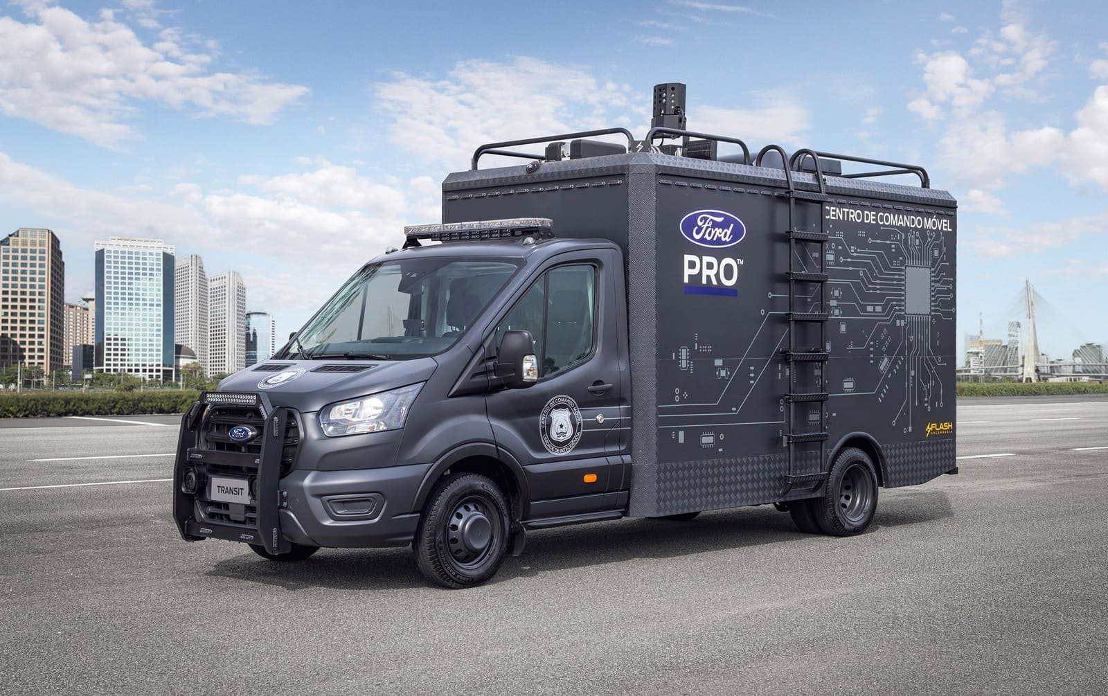 FORD PRO EXIBE RANGER E TRANSIT EM VERSÕES DE POLÍCIA NA FEIRA LAAD 2024, foto 3