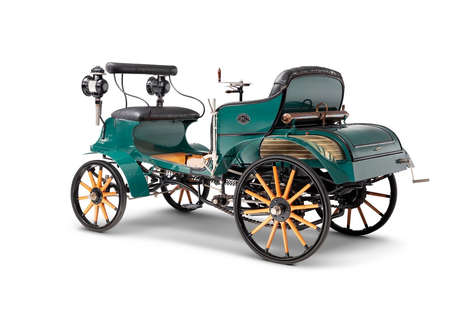 O PRIMEIRO VEÍCULO FABRICADO EM RÜSSELSHEIM: OPEL PATENTMOTORWAGEN SYSTEM LUTZMANN, foto 1