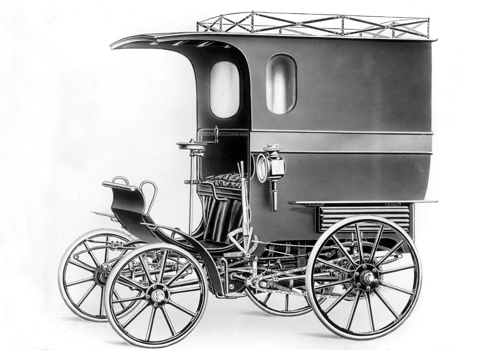 O PRIMEIRO VEÍCULO FABRICADO EM RÜSSELSHEIM: OPEL PATENTMOTORWAGEN SYSTEM LUTZMANN, foto 7