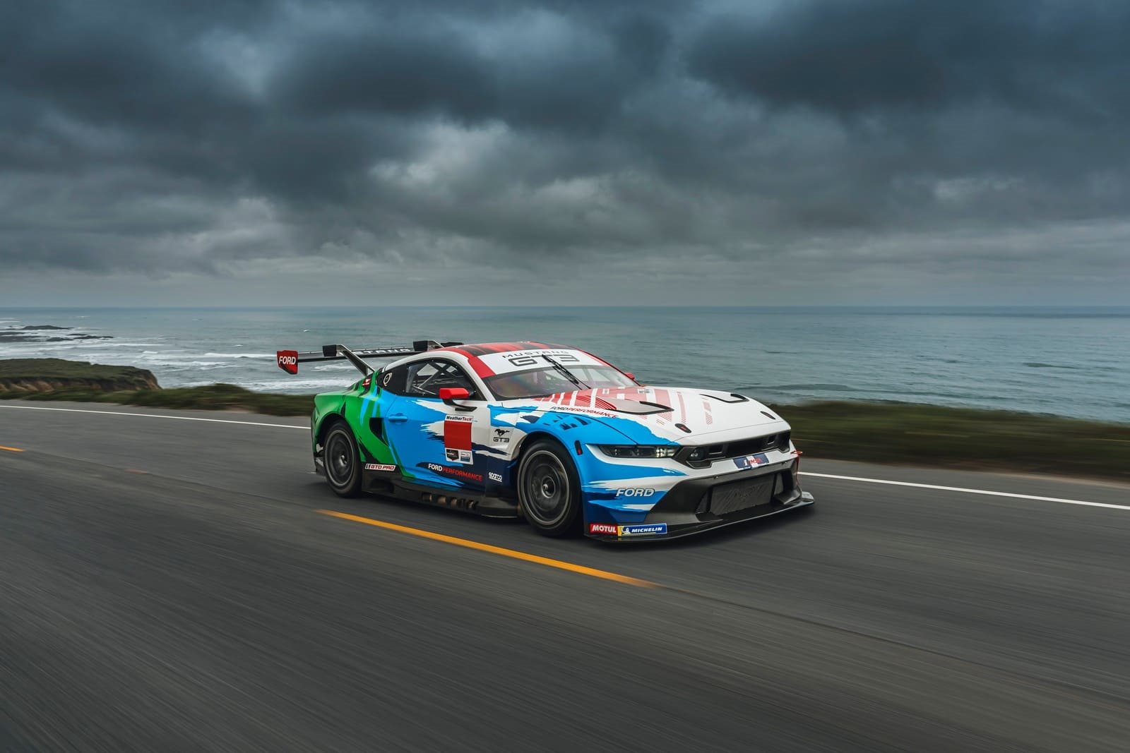 NOVO FORD MUSTANG GT3 PRESTA HOMENAGEM AOS CAMPEÕES DO PASSADO COM PINTURA ESPECIAL, foto 10