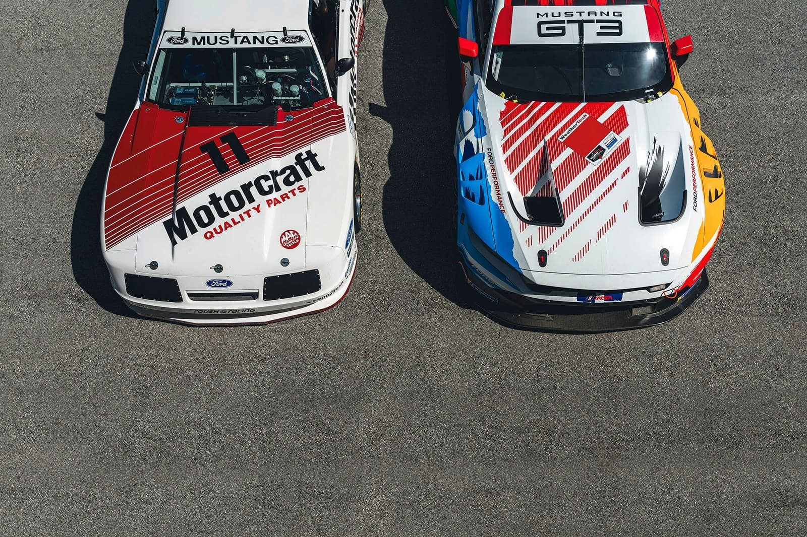 NOVO FORD MUSTANG GT3 PRESTA HOMENAGEM AOS CAMPEÕES DO PASSADO COM PINTURA ESPECIAL, foto 13