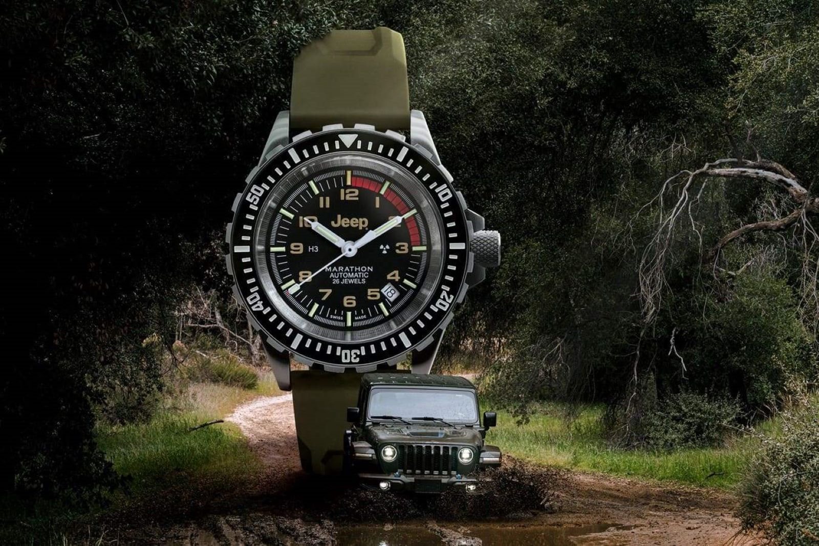 A MARATHON WATCH E A JEEP UNEM FORÇAS PARA UMA COLABORAÇÃO PODEROSA, ESPERADA HÁ MAIS DE 80 ANOS, foto 1