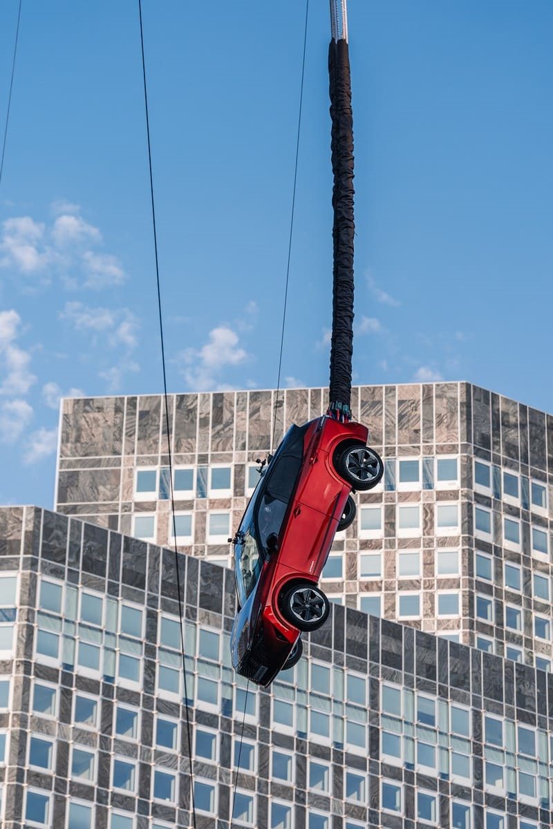 NOVO NISSAN QASHQAI QUEBRA RECORDE MUNDIAL DE MAIOR SALTO DE BUNGEE JUMP COM UM CARRO, foto 17