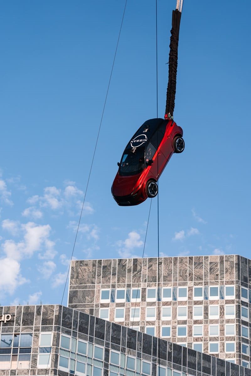 NOVO NISSAN QASHQAI QUEBRA RECORDE MUNDIAL DE MAIOR SALTO DE BUNGEE JUMP COM UM CARRO, foto 18